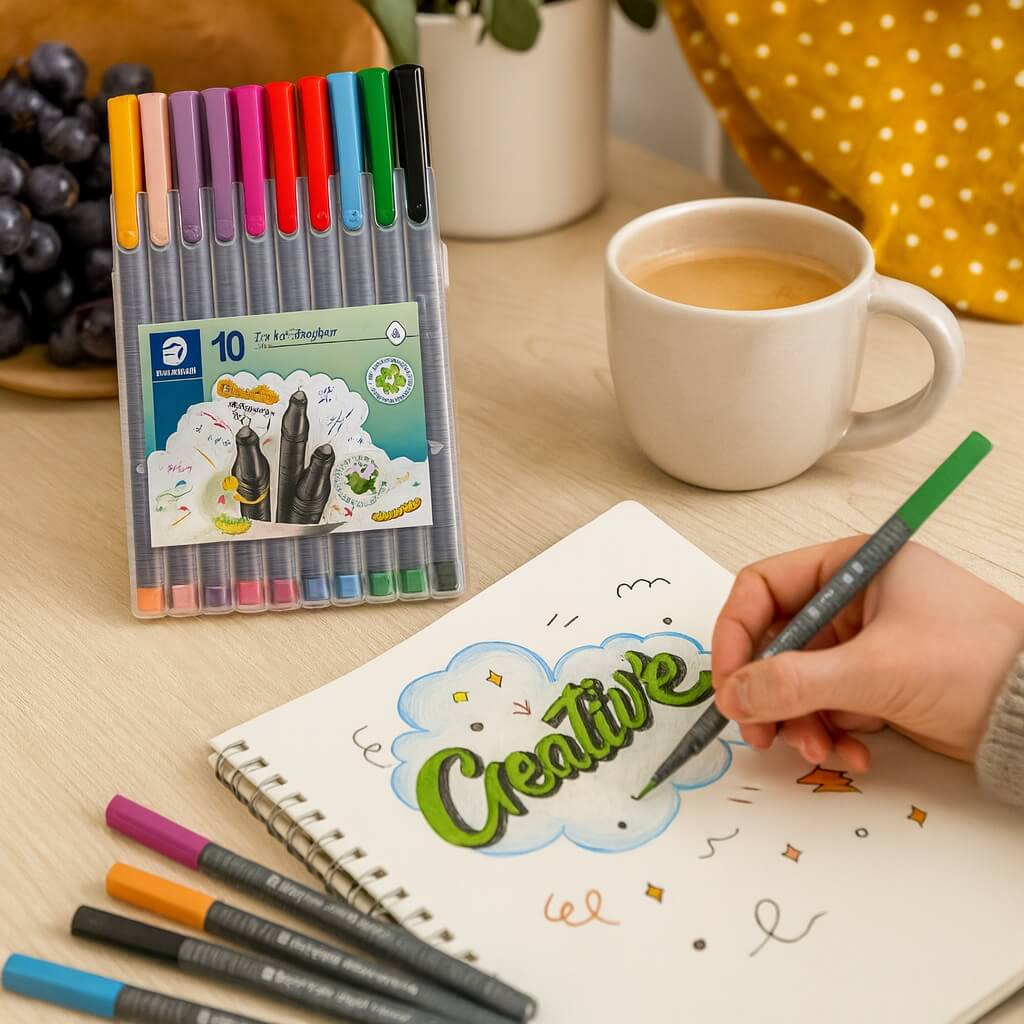 Staedtler Triplus Fineliner 10 stk - Billede 5