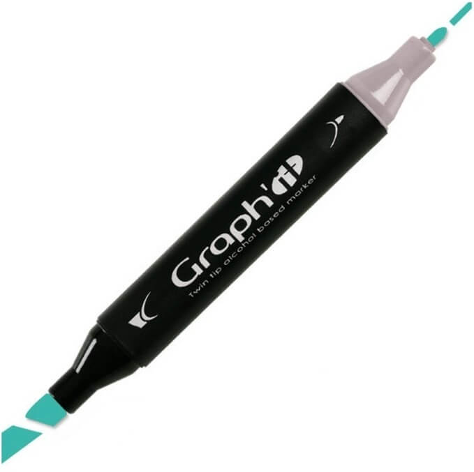 GRAPH’IT Twin Tip Marker GI07250 Mint tusser - Billede 5