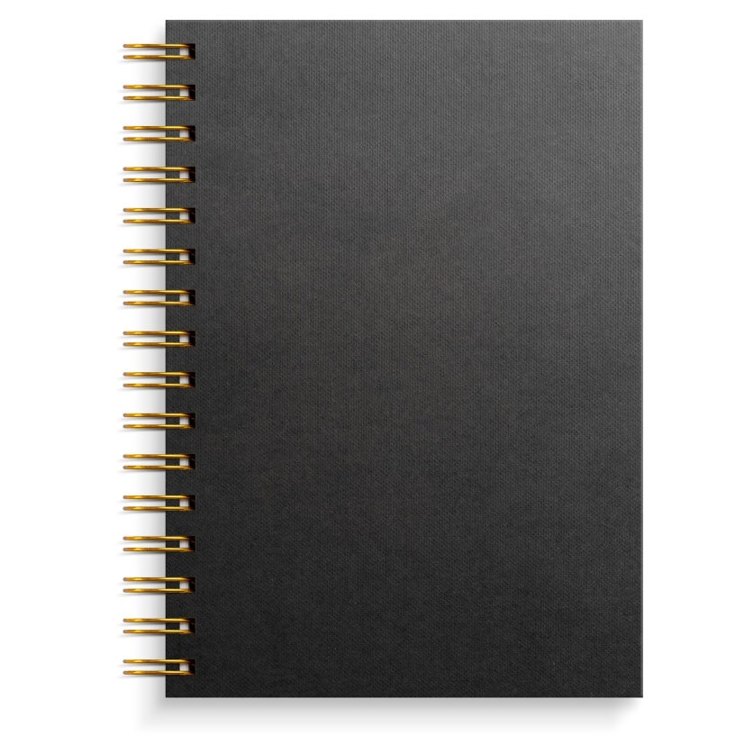 Mayland Notesbog sort A5 - Billede 3
