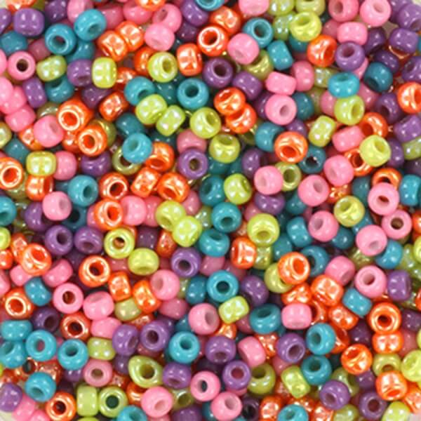 Miyuki perler seed beads 11/0 crazy flower mix 141 10g - Billede 3