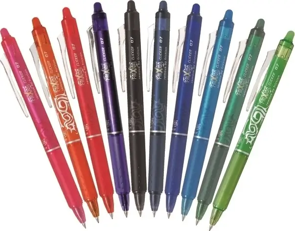 Pilot FriXion Clicker kuglepen 0,7mm rød - Billede 7