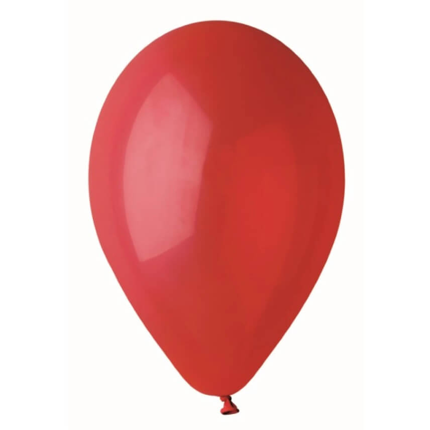 Røde balloner 30 cm, 10stk - Billede 2