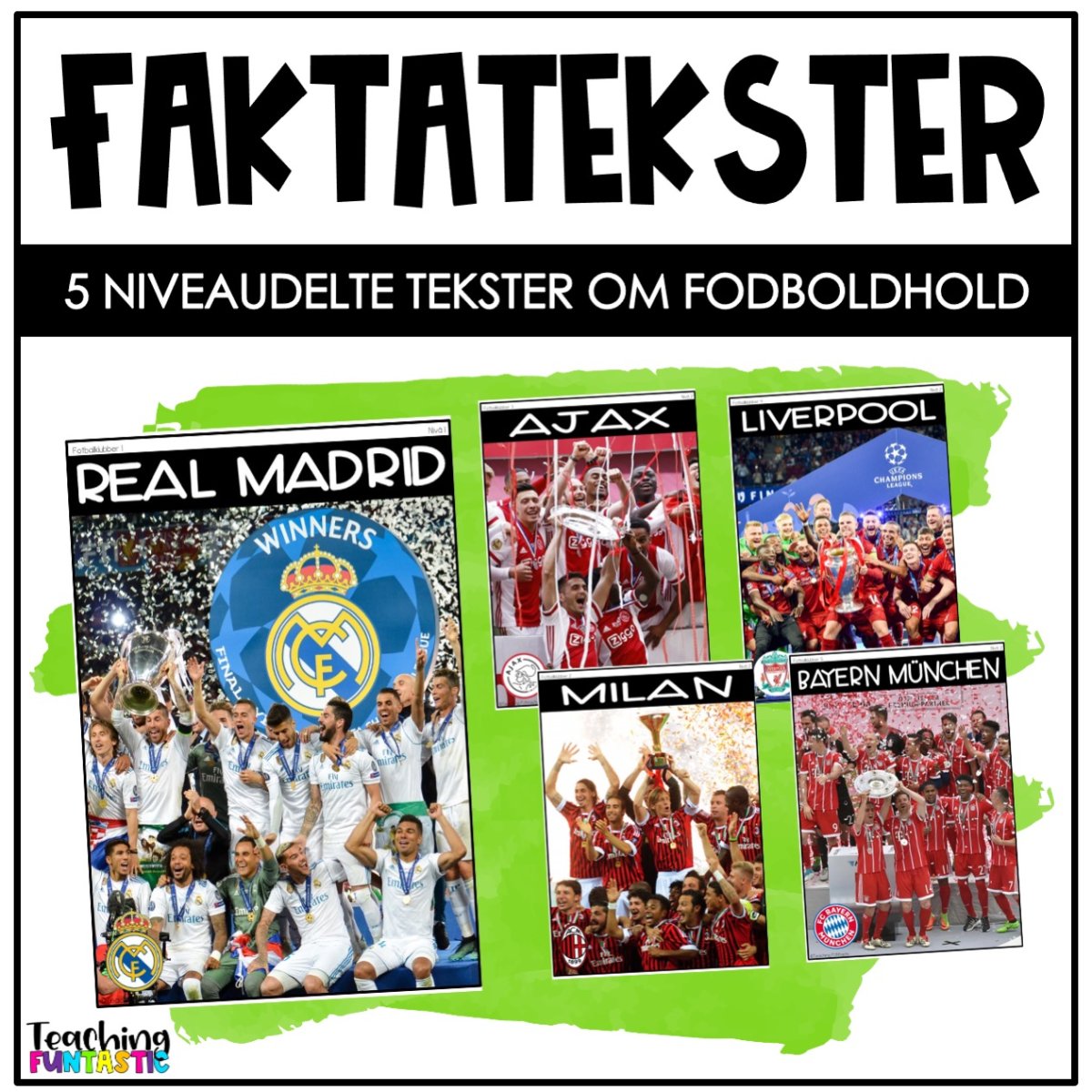 LÆSEFORSTÅELSE FAKTA – Fodboldhold - Billede 2