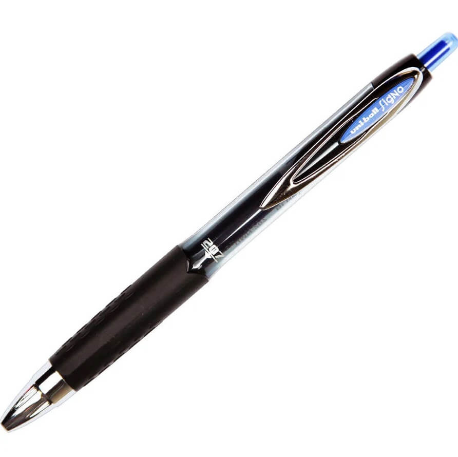 Uni-ball Signo Rollerball pen 0.7 mm Fine blå UMN-207 - Billede 4