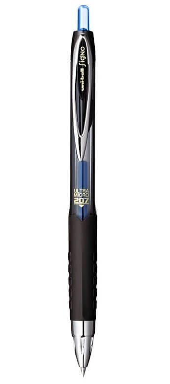 Uni-ball Signo Rollerball pen 0.7 mm Fine blå UMN-207 - Billede 2