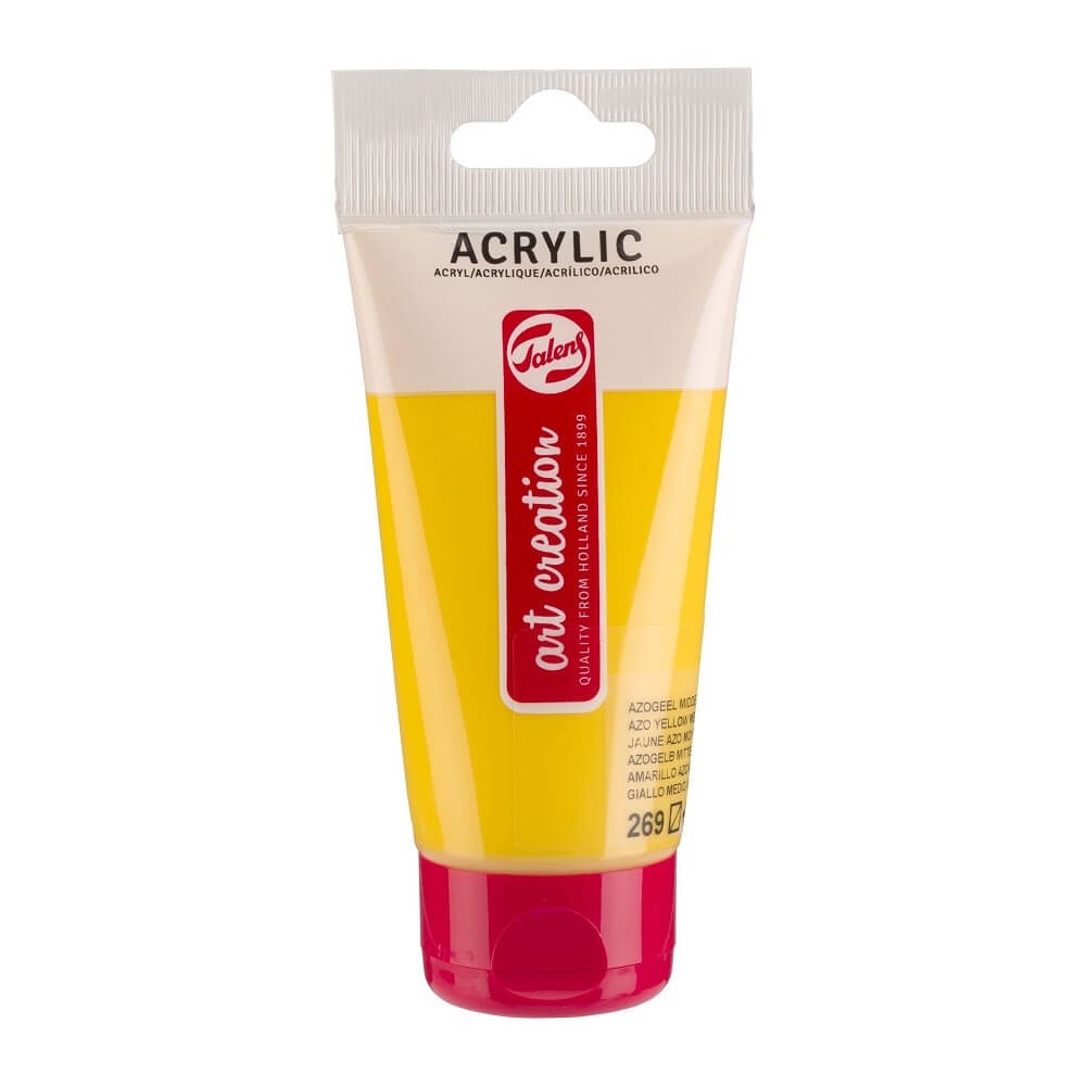 Talens Art Creation akrylmaling 75ml Azo Yellow Medium 269