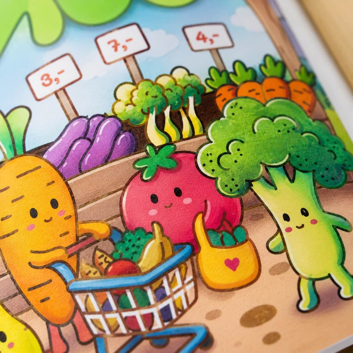 Malebog: Cozy Foodie – Cozy Coloring fra Coloring Book Cafe | Hyggelig Madinspireret Farvelægning - Billede 6