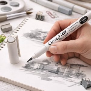 Graph’it Brush Liners – Lys Grå GI43282 | Alkoholbaseret Tus