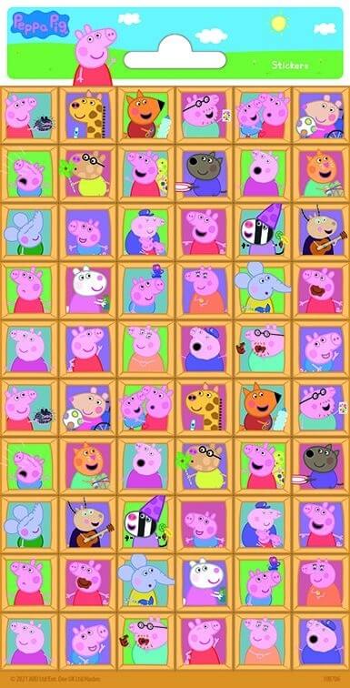 Gurli Gris mini stickers - Billede 2