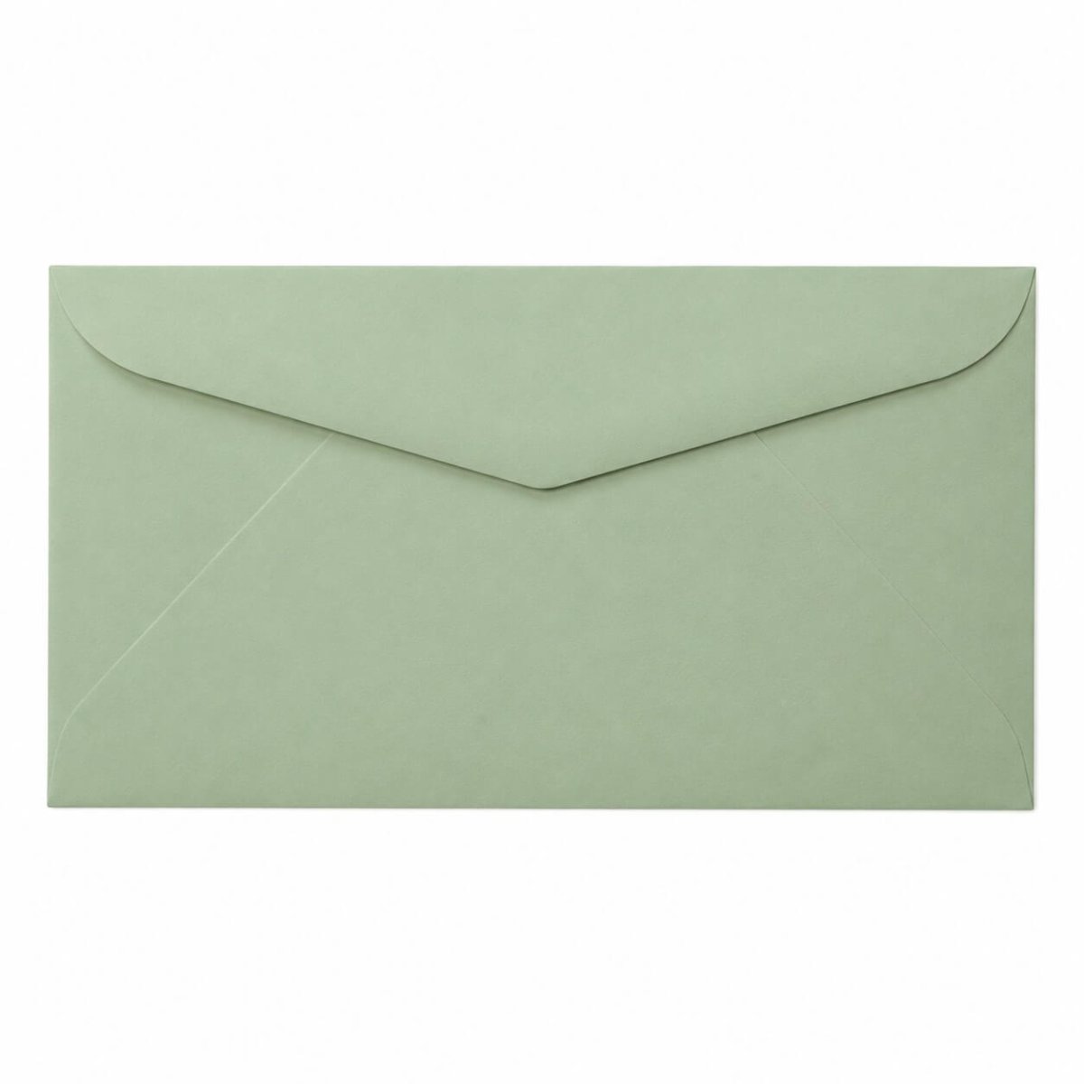 M65 Kuverter Lys Grøn E65 110g 220×110 mm Papperix 5 stk FSC - Billede 2